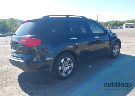 2007 Acura Mdx Technology Package z USA, uszkodzony, nr VIN 2HNYD28347H519974